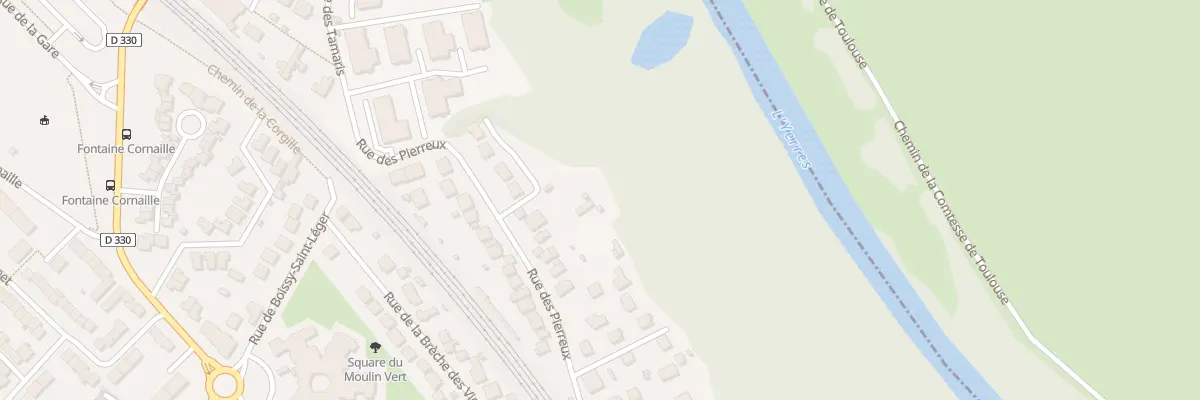 Plan du 66B Rue des Pierreux à Quincy-sous-Sénart