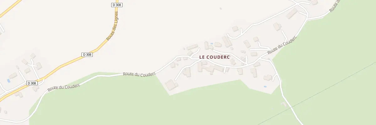 Plan du 6106 Le Couderc à Yolet