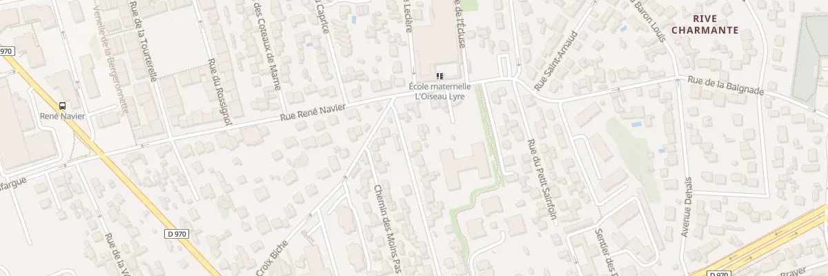 Plan du 2 Che de la Baronnerie à Noisy-le-Grand