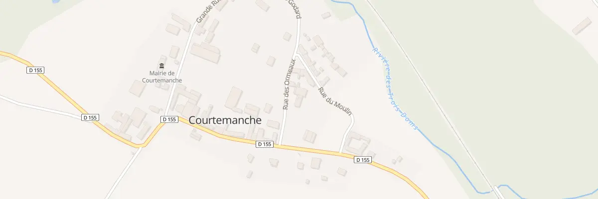 Plan du 9001 Rue des Ormeaux à Courtemanche