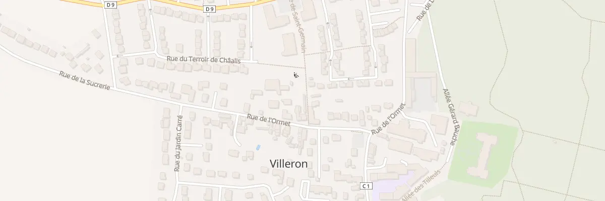 Plan du 11 Rue de l’Ormet à Villeron