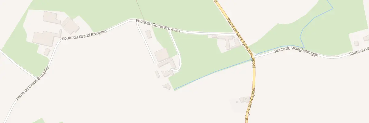 Plan du 171 Rte du Grand Bruxelles à Terdeghem