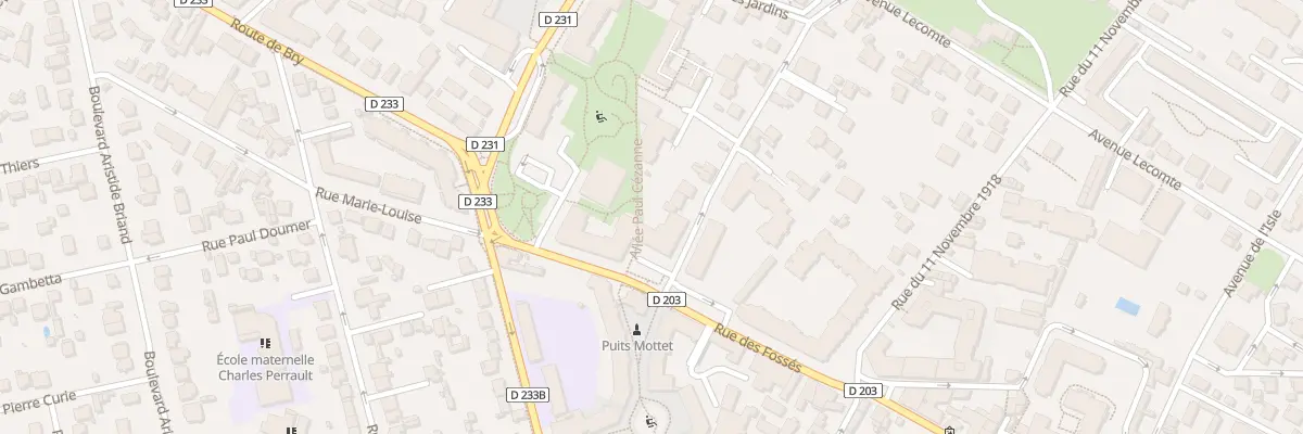 Plan du 3 Rue A Mentienne à Villiers-sur-Marne