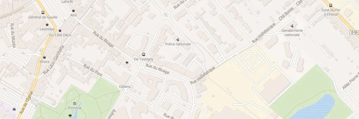 Plan du 65 Rue du Rivage à Hazebrouck