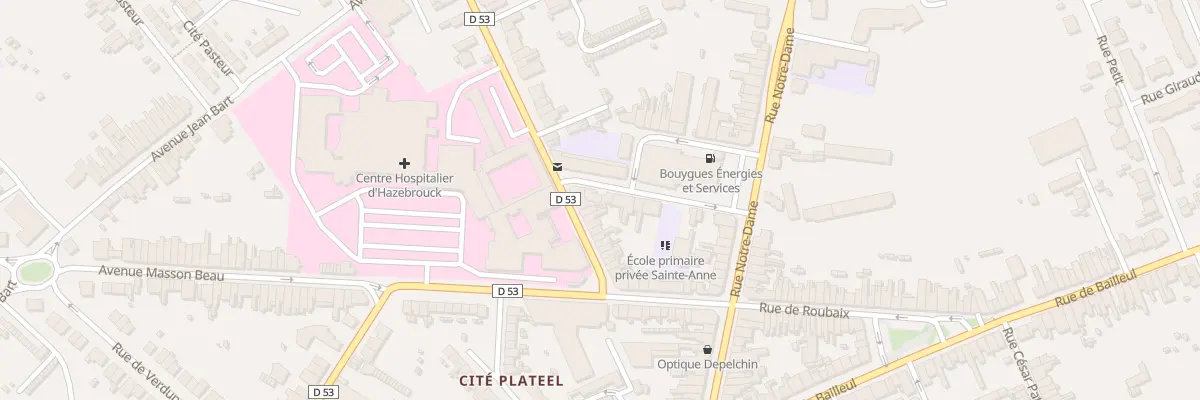 Plan du 15T Rue du Presbytère à Hazebrouck
