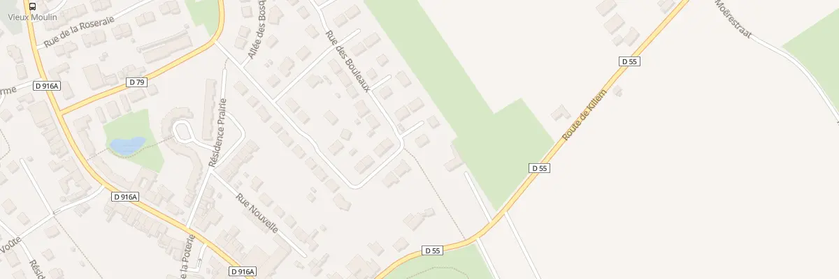 Plan du 16 Rue des Bouleaux à Rexpoëde
