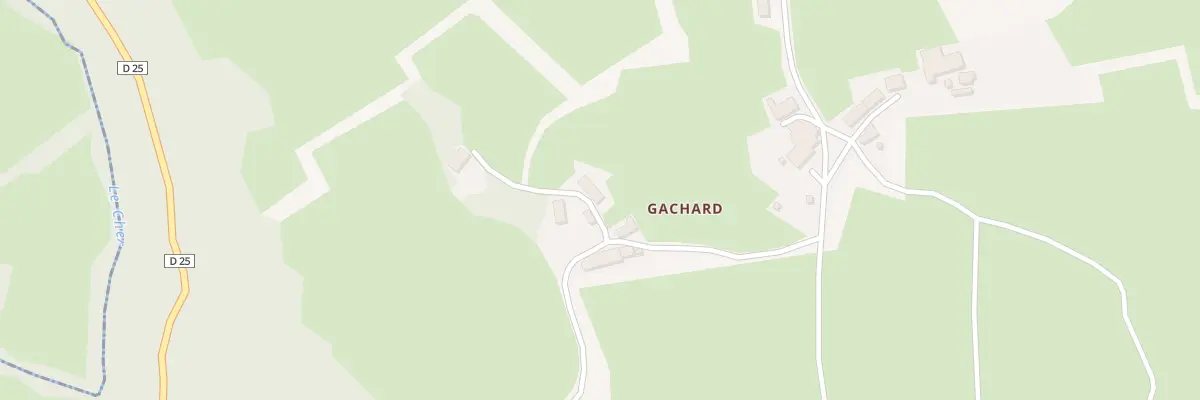 Plan du 5204 Gachard à Charron