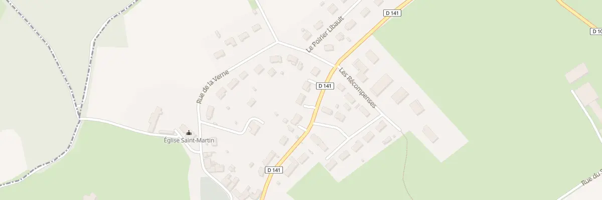 Plan du 13 Rue de la Gauderie à Colombiers