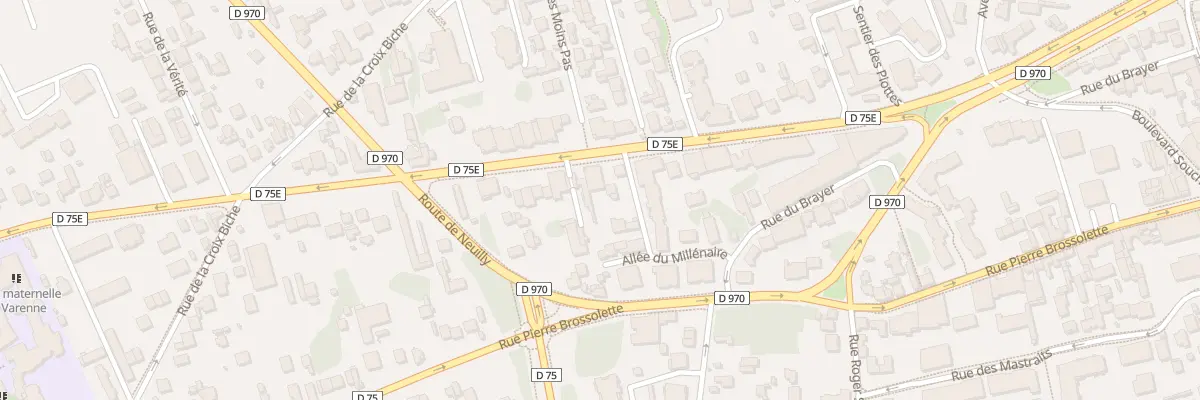 Plan du 24 Bd Souchet à Noisy-le-Grand