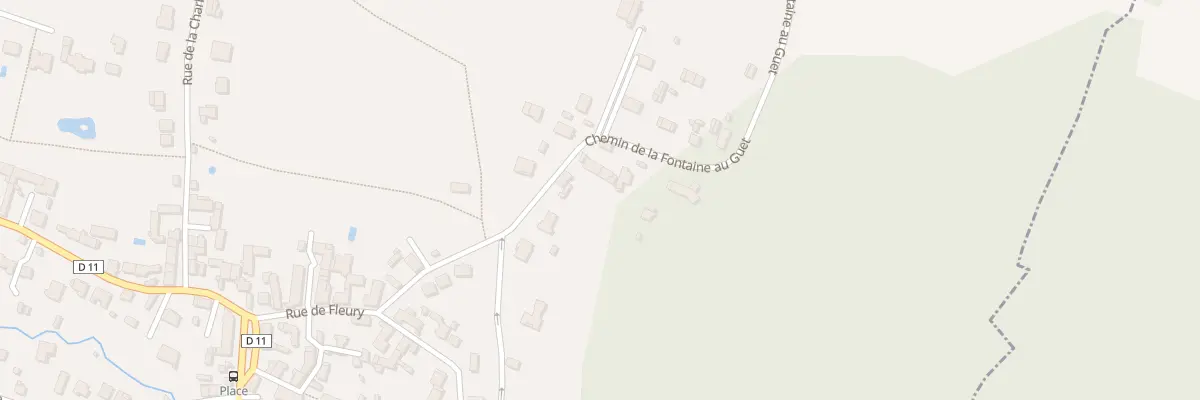 Plan du 10 Rue de la Fontaine-au-gué à Cély