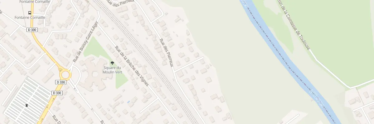 Plan du 52 Rue des Pierreux à Quincy-sous-Sénart