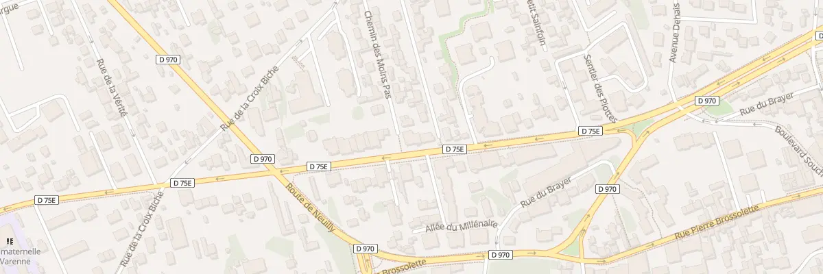 Plan du 25 Bd Souchet à Noisy-le-Grand