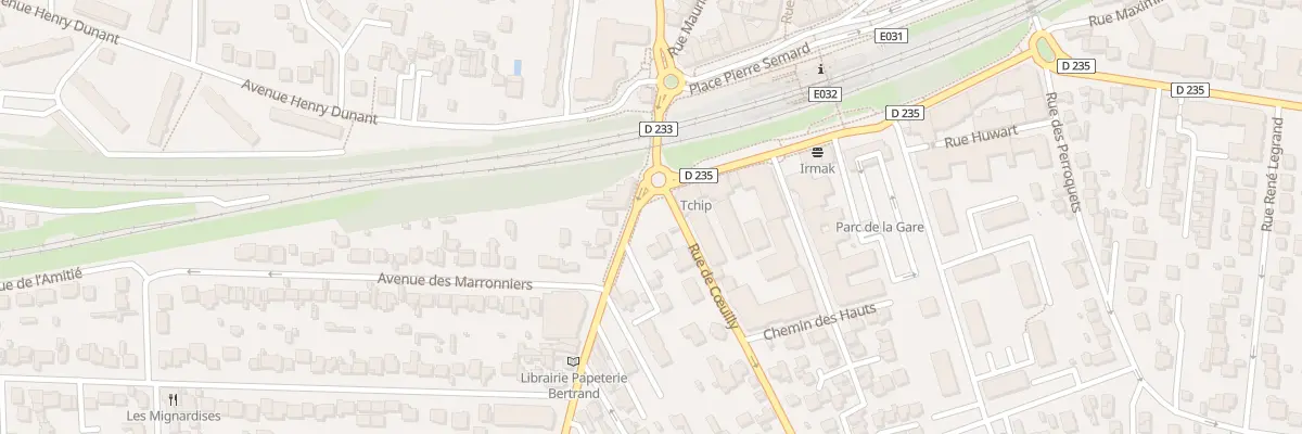 Plan du 1B Rue du Général Leclerc à Villiers-sur-Marne