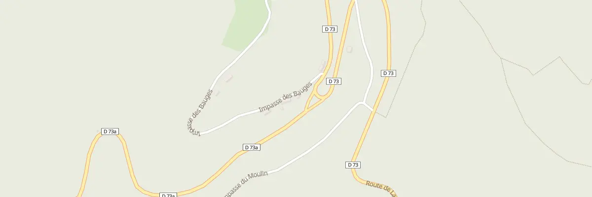 Plan du 5369 Les Bauges à Singles