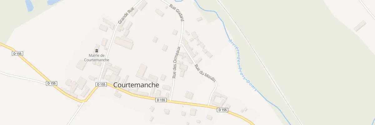 Plan du 5017 Rue du Moulin à Courtemanche