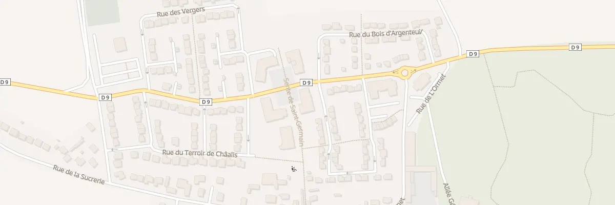 Plan du 51 Rue de la Flage à Villeron