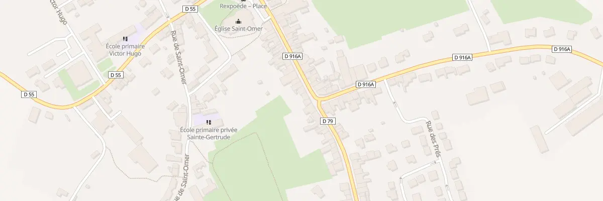 Plan du 30 Rue du Général Anthoine à Rexpoëde