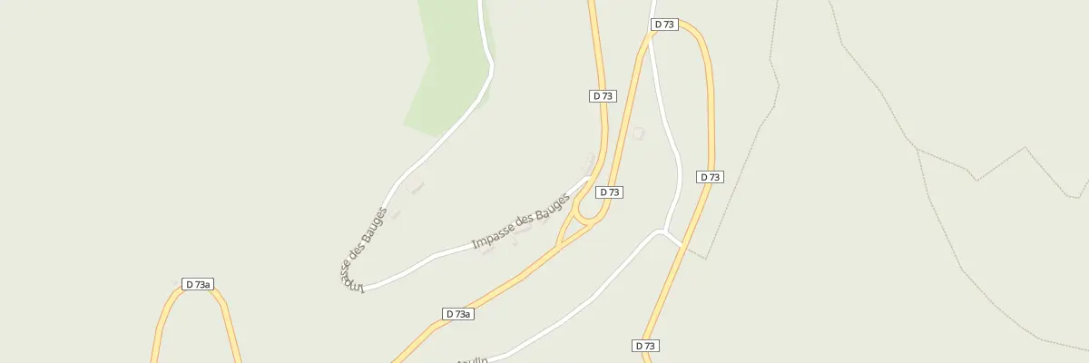 Plan du 5035 Les Bauges à Singles
