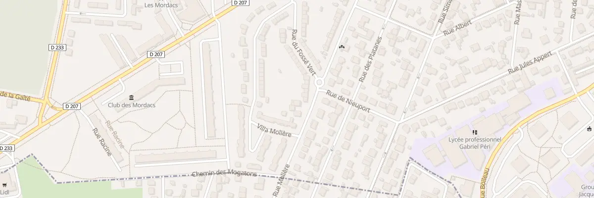 Plan du 52 Rue Molière à Champigny-sur-Marne