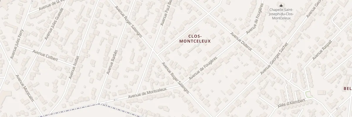 Plan du 37 Av Roger Salengro à Villepinte