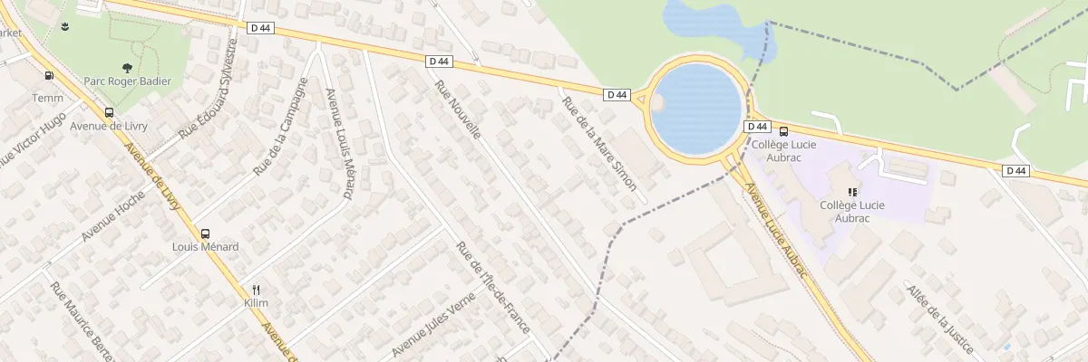 Plan du 17 Rue Nouvelle à Sevran
