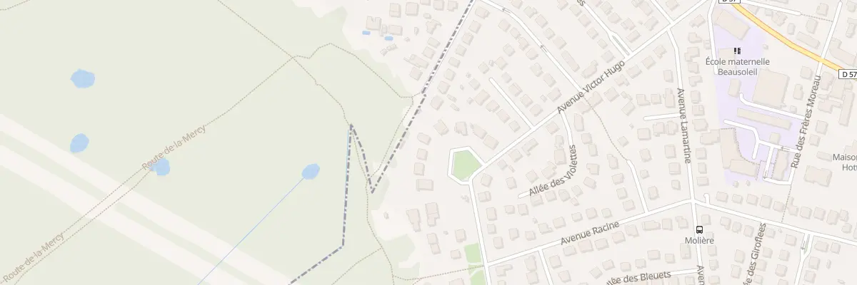 Plan du 28 Av Victor Hugo à Combs-la-Ville