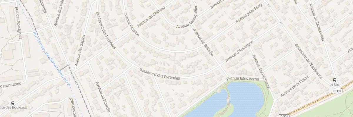 Plan du 64 Av Fénelon à Gagny