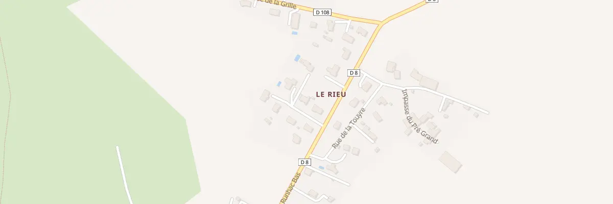 Plan du 2 All du Rieu à Vézac
