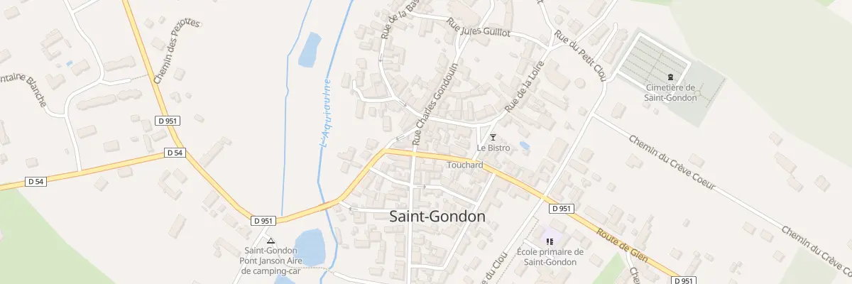 Plan du 3 Rte de Sully à Saint-Gondon