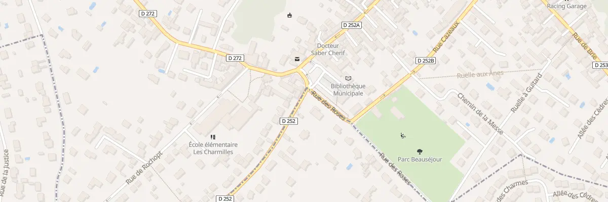 Plan du 2 Rue des Roses à Boussy-Saint-Antoine
