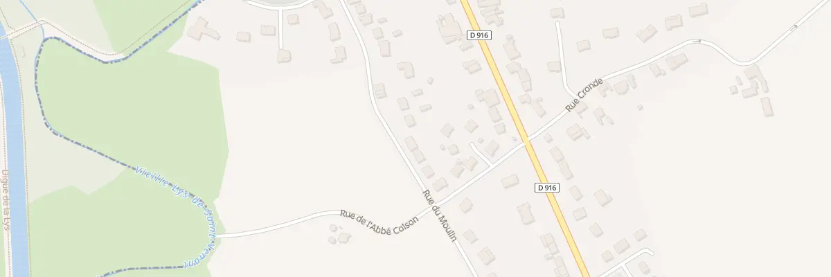 Plan du 327 Rue du Moulin à Haverskerque