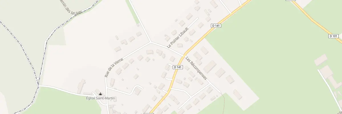 Plan du 72 Rue de la Verne à Colombiers