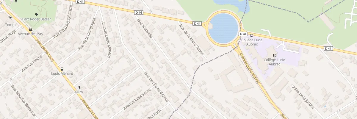 Plan du 21 Rue Nouvelle à Sevran