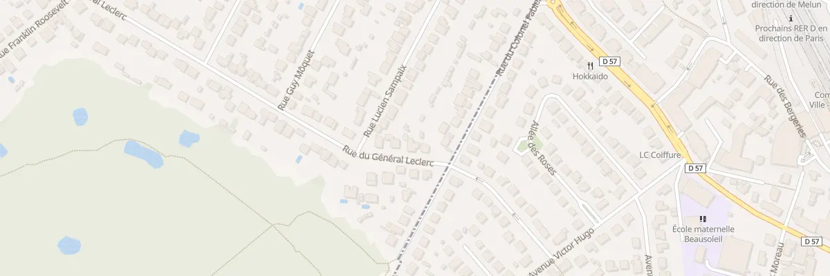 Plan du 39 Rue du Génèral Leclerc à Quincy-sous-Sénart
