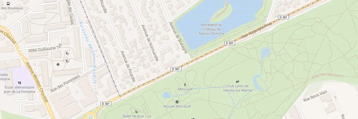 Plan du 102 Rue Hippolyte Pina à Gagny