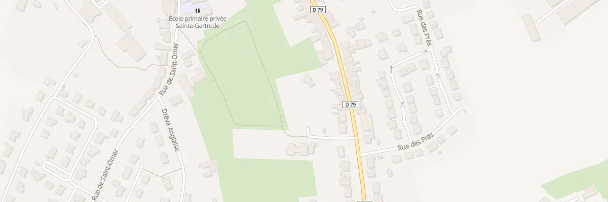 Plan du 27 Rue de Bambecque à Rexpoëde