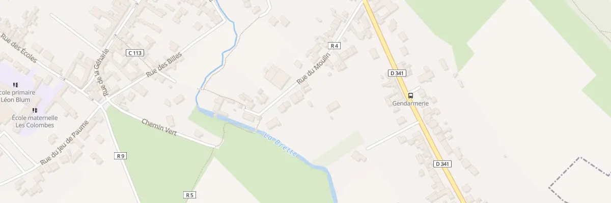Plan du 167 Rue du Moulin à Houdain