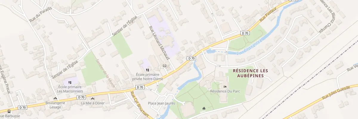 Plan du 208 Rue Jean Jaurés à Lapugnoy