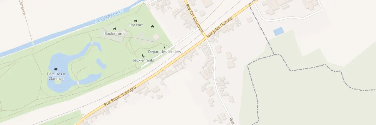 Plan du 9 Rue Salengro à Lapugnoy