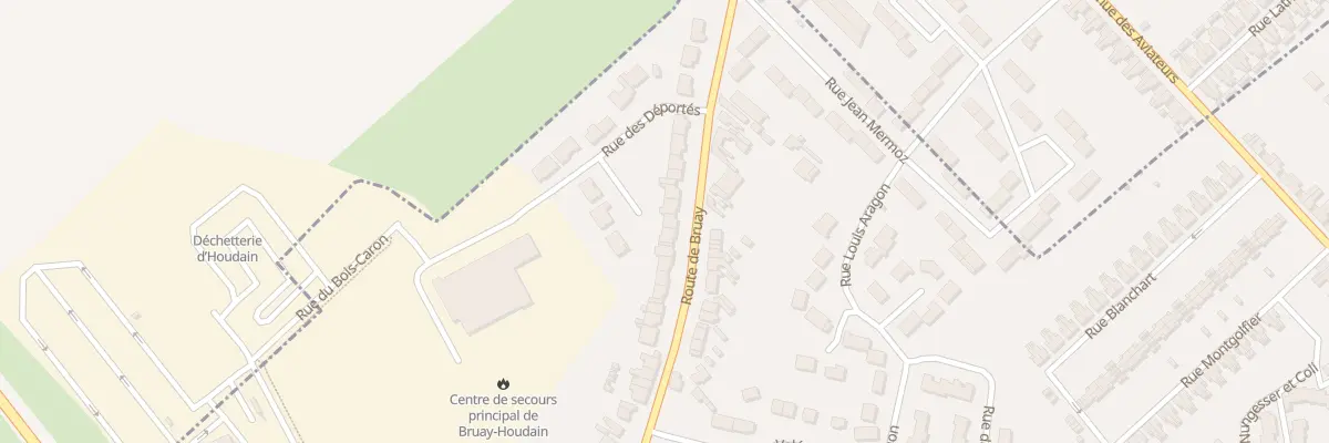 Plan du 1091 Rue de Bruay à Houdain