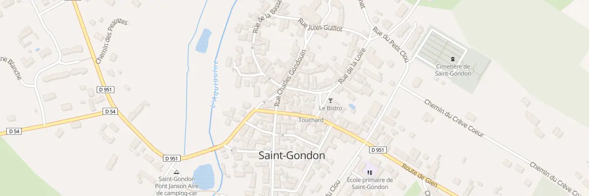 Plan du 3 Rue des Juifs à Saint-Gondon