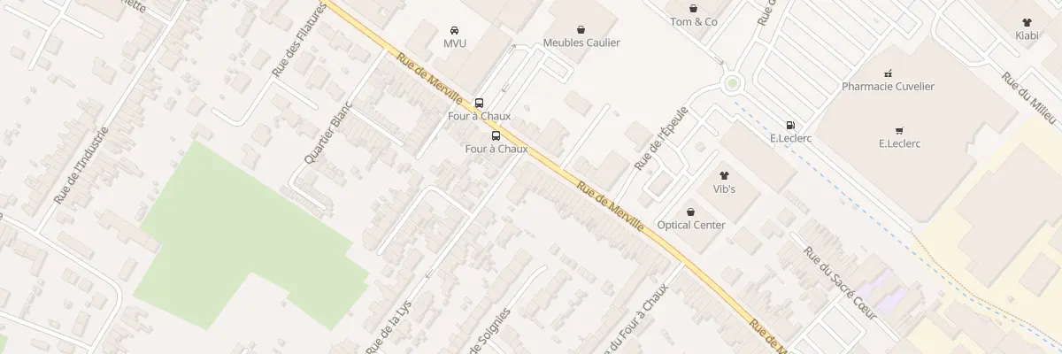 Plan du 144 Rue de Merville à Hazebrouck