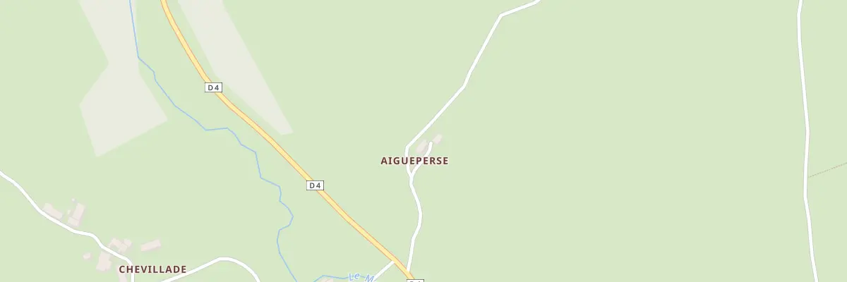 Plan du 1 Aigueperse à Dontreix