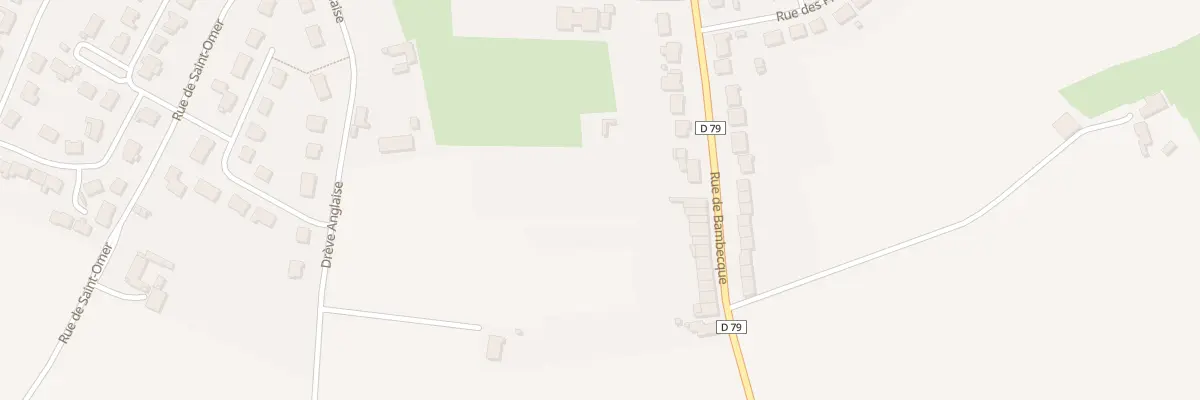 Plan du 53 Rue de Bambecque à Rexpoëde