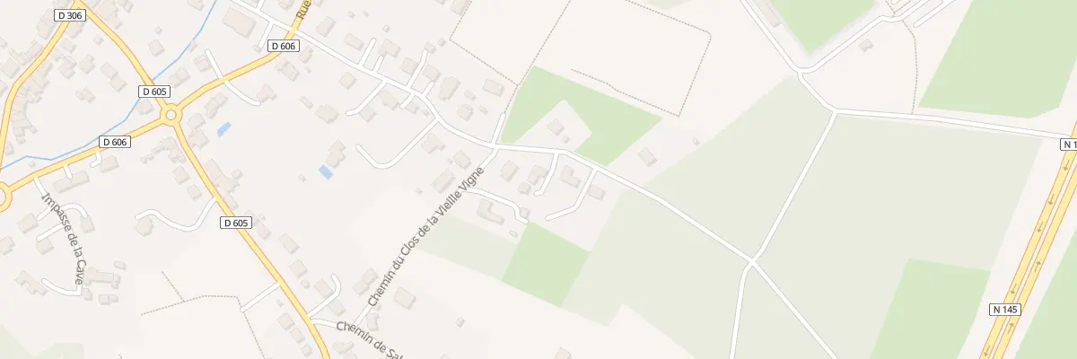 Plan du 22 Rue des Bidonnes à Domérat