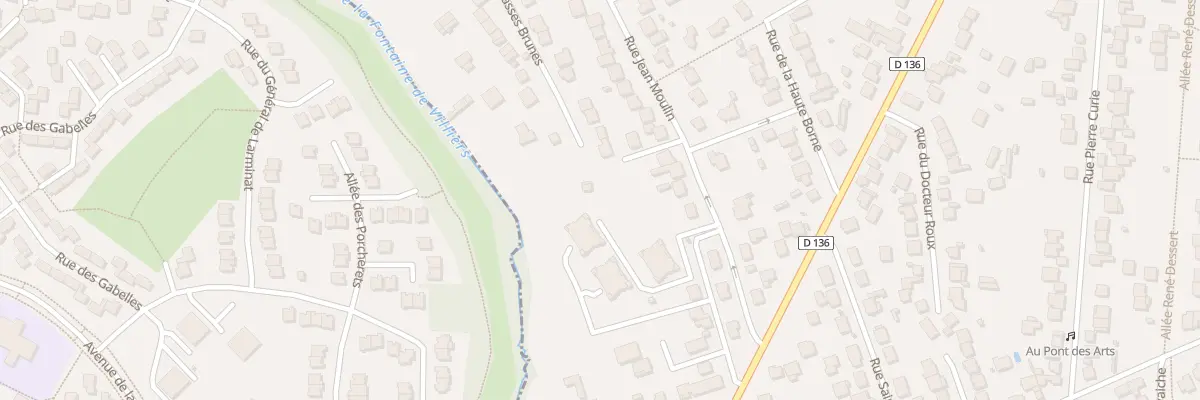 Plan du 7 Rue Jean Moulin à Noiseau