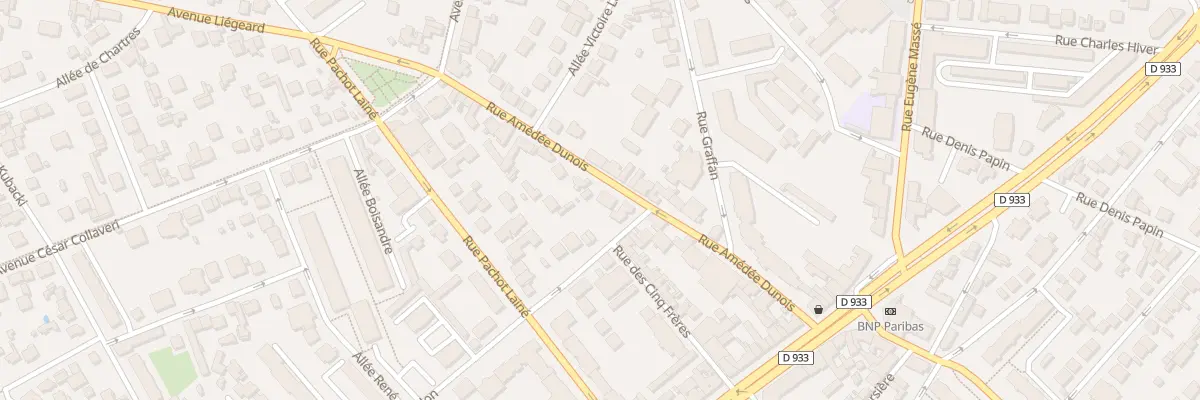 Plan du 23 Rue Amédée Dunois à Livry-Gargan