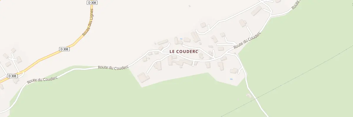 Plan du 5078 Le Couderc à Yolet