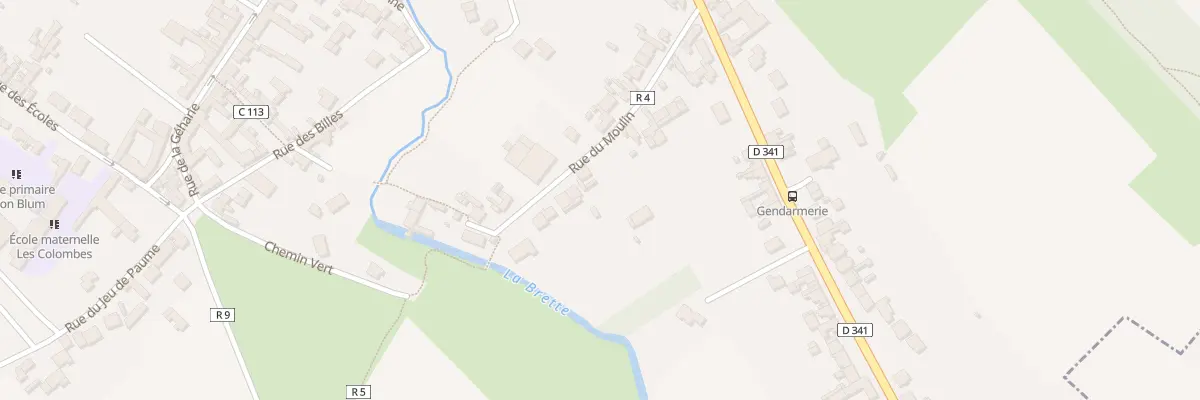 Plan du 151 Rue du Moulin à Houdain