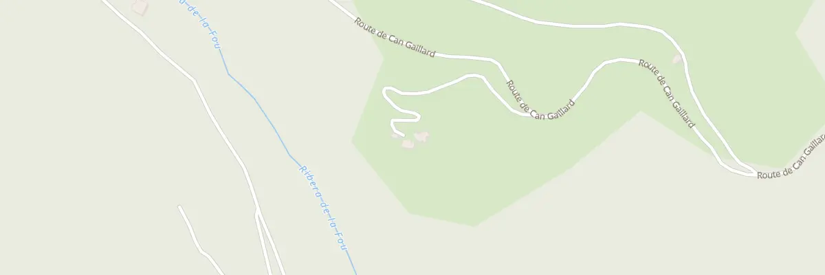 Plan du 2901 Rte de Can Gaillard à Montferrer